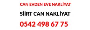 Siirt Can Evden Eve Nakliyat